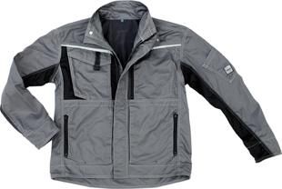 Arbeitsjacke Champ, Gr. 2XL, grau/schwarz Excess