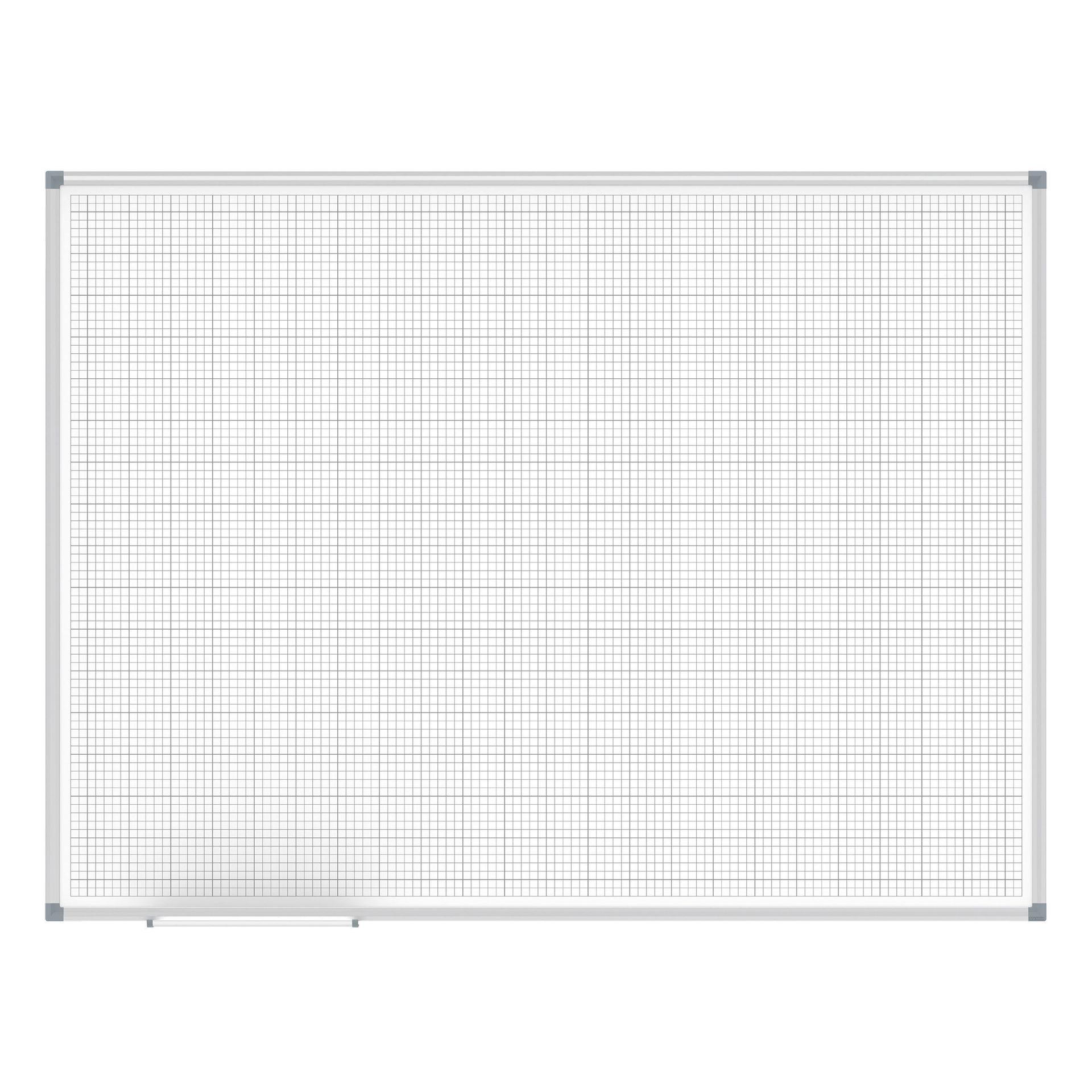 Whiteboard MAULstandard Raster 10x10mm 90x120cm gr