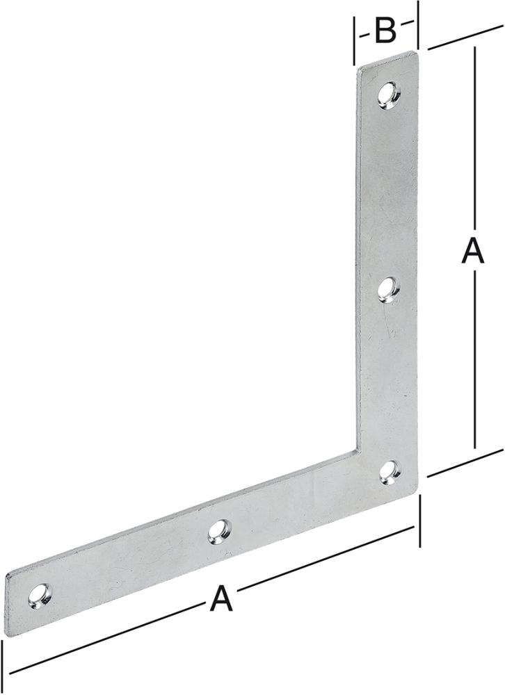 Eckwinkel 160x22mm Nr. 187160Z VORMANN