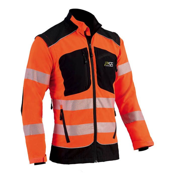 PSS X-treme Warnschutzjacke Vario EN20471 orange/grau - Gr. 2XL