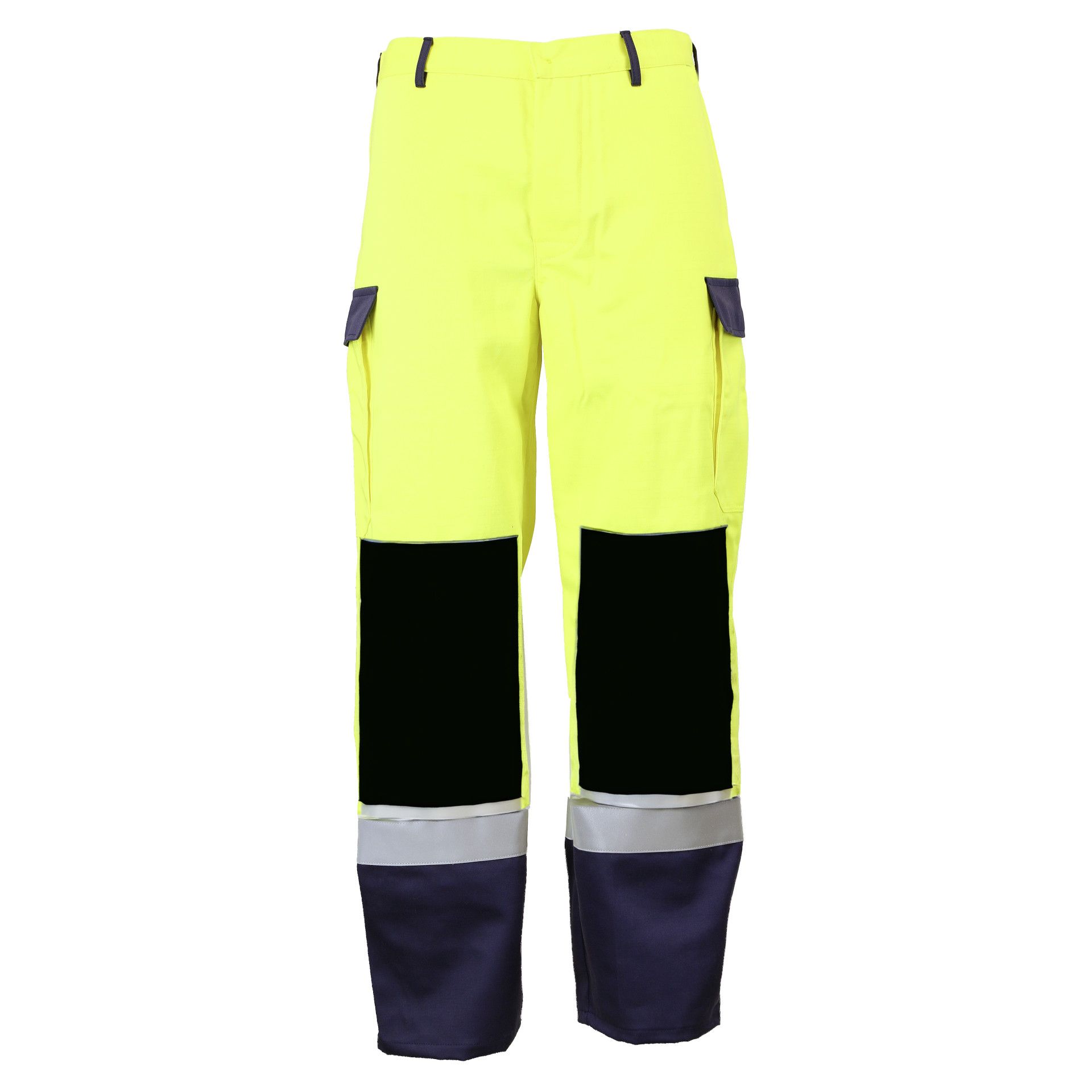 Multinorm-Bundhose BGHO52, gelb/blau, Gr. 44