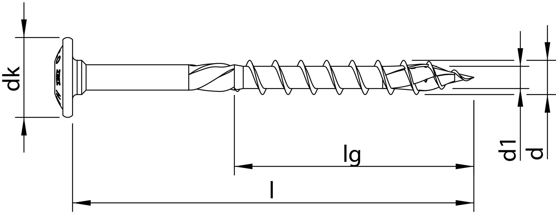 HECO-TOPIX-plus 8 x 220 TG