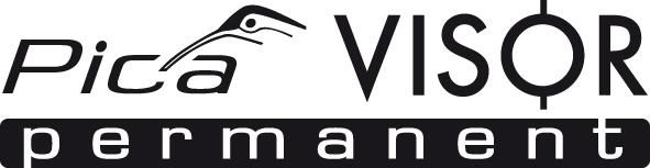 Pica VISOR permanent Marker, rot
