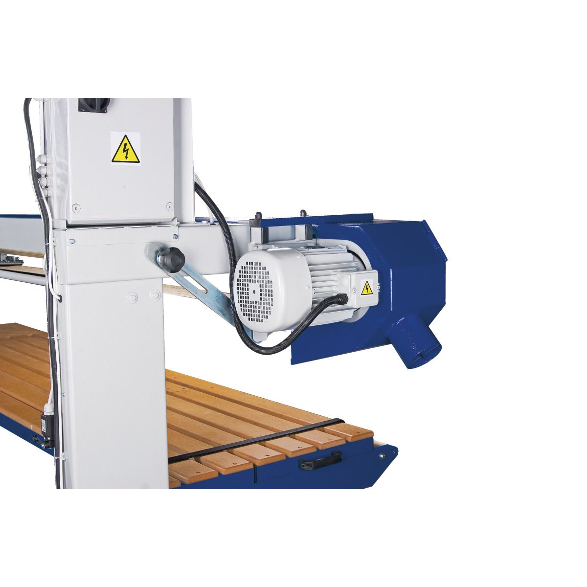 Langbandschleifmaschine Metallkraft MBSM 1505 ESE Aktions-Set