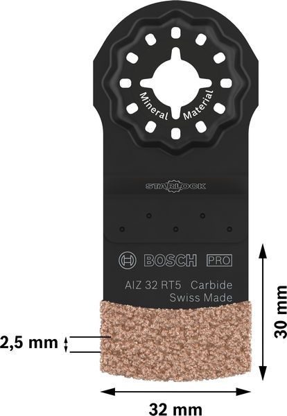 Bosch PRO AIZ 32 RT5 Blatt