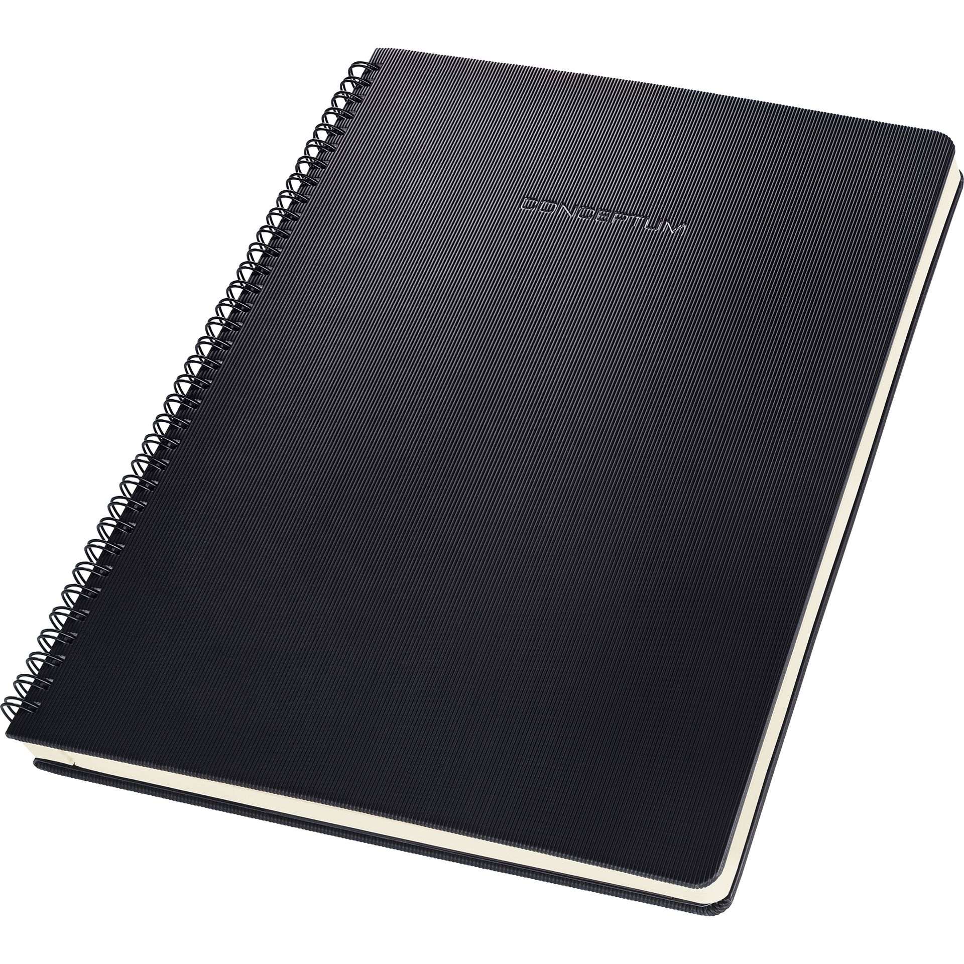 Collegeblock Conceptum Hardcover A4 kariert 80g sw