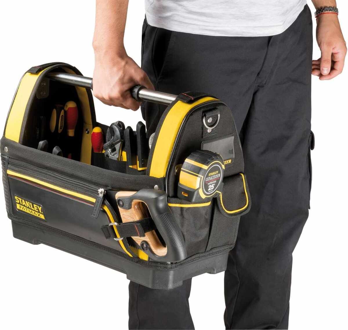 Werkzeugtrage FatMax Nylon m. Sägen Fach