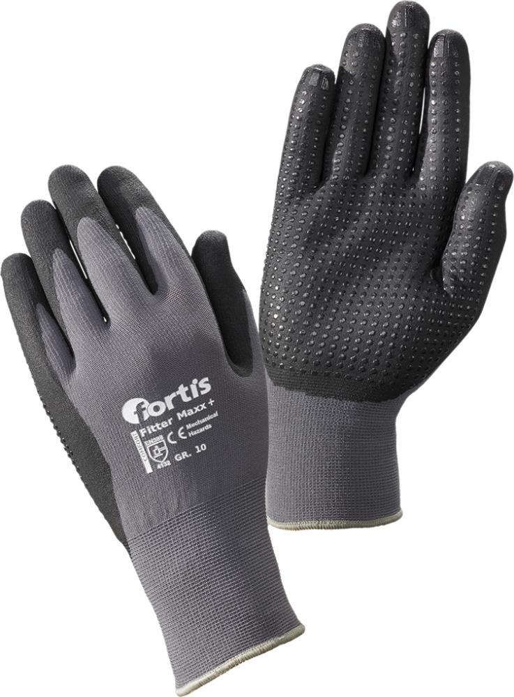 Handschuh Fitter MaxxPlus, Gr.10, FORTIS
