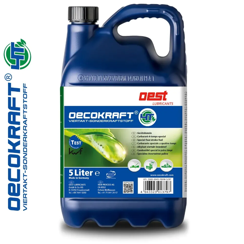 OEST OECOKRAFT® 4T Sonderkraftstoff - 5 Liter Gebinde