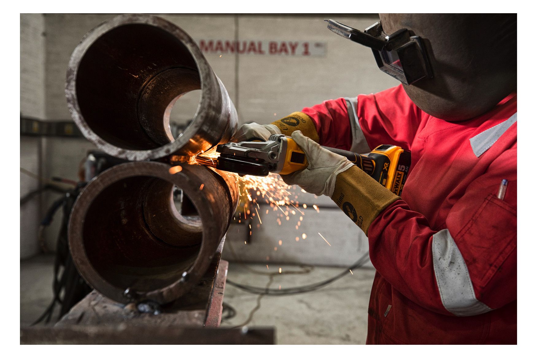 DeWALT Akku-Winkelschleifer, 125mm