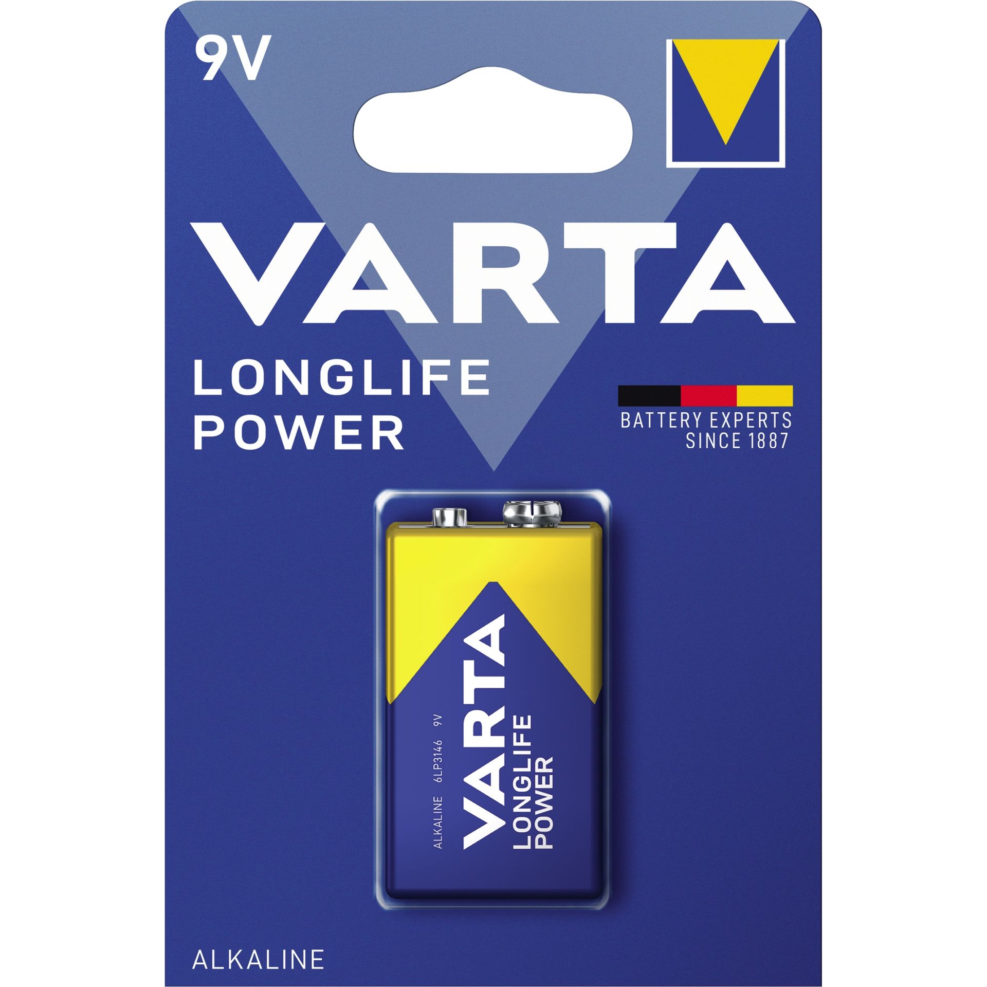 Batterie Longlife Power E-Block 9V 580mAh