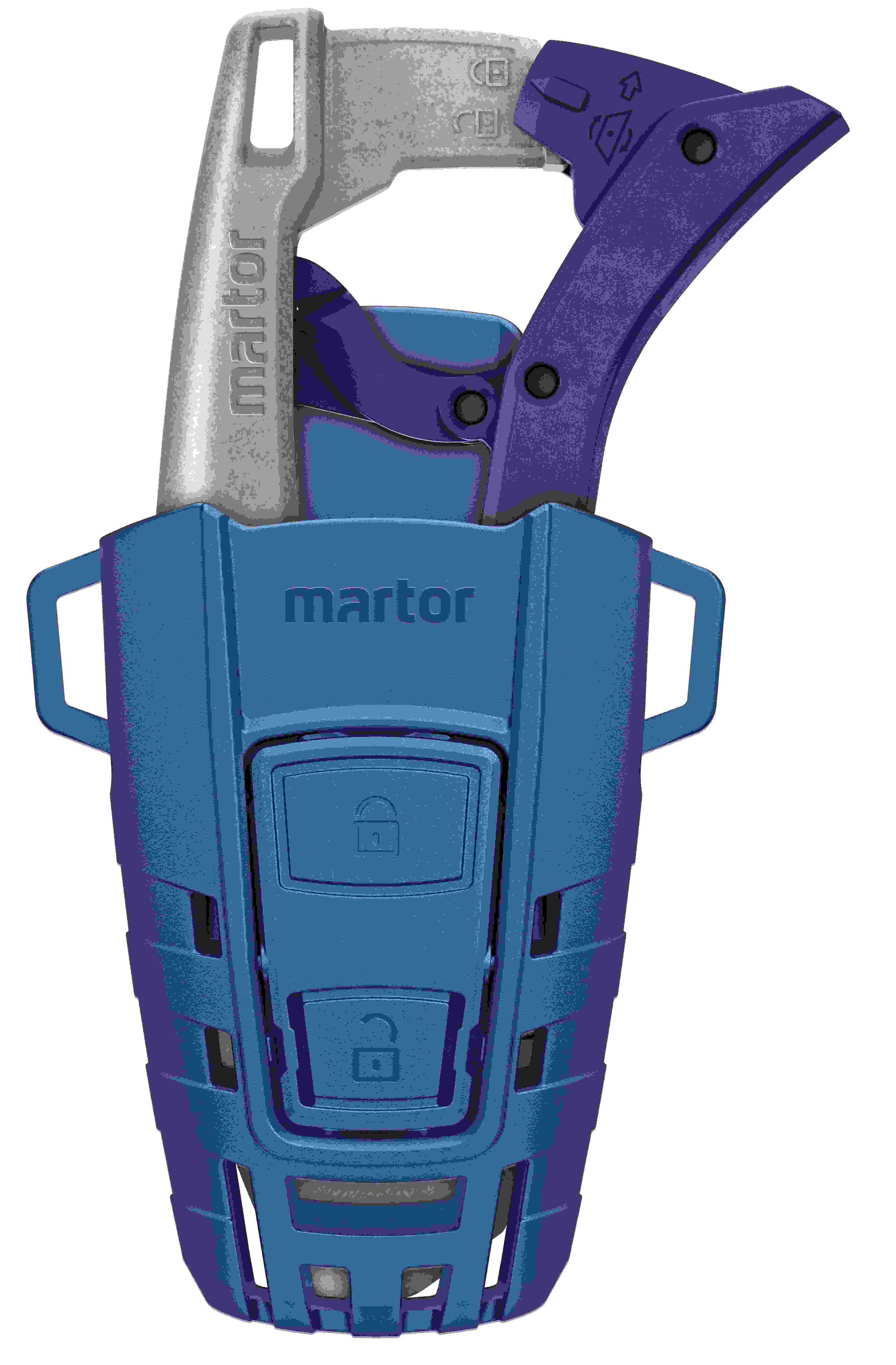 MARTOR Sicherheitsmesser SECUNORM 610 XDR MIT HOLSTER mit GROSSE SPEZIALKLINGE 160060 | 1 Stück