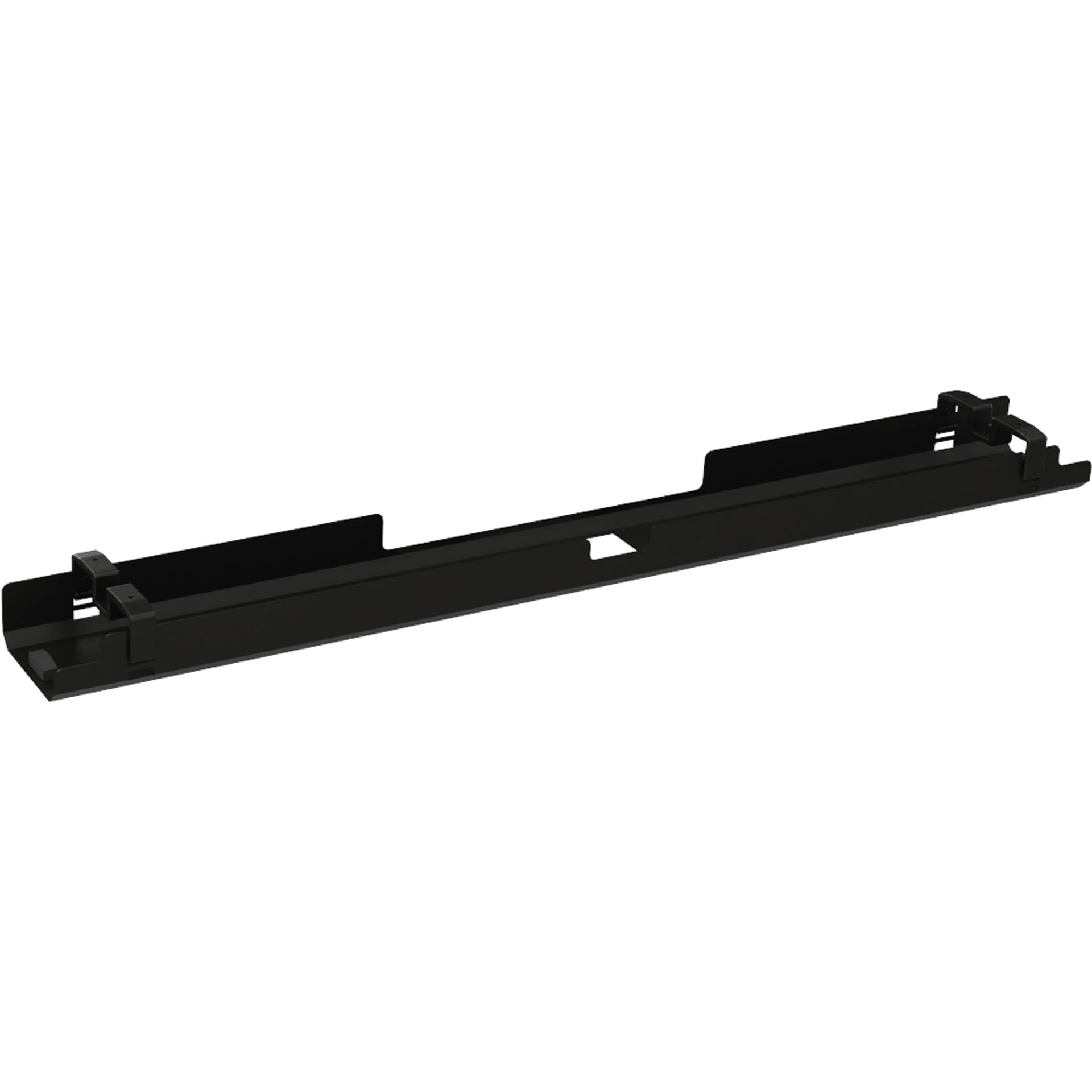 Kabelkanal horizontal  für Tische B1800mm sw