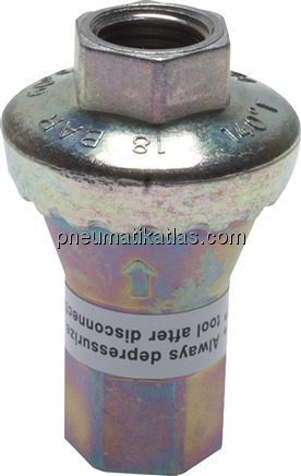 Inline Druckregler G 1/4", 1 bar