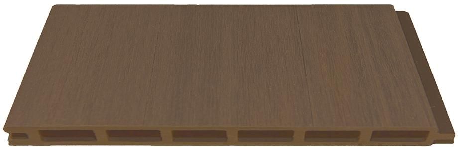 ELZE-Serie Zaunlamelle BREIT 20 x 280 x 1790 mm TEAK co-extrudiert WPC-Steckzaunsystem