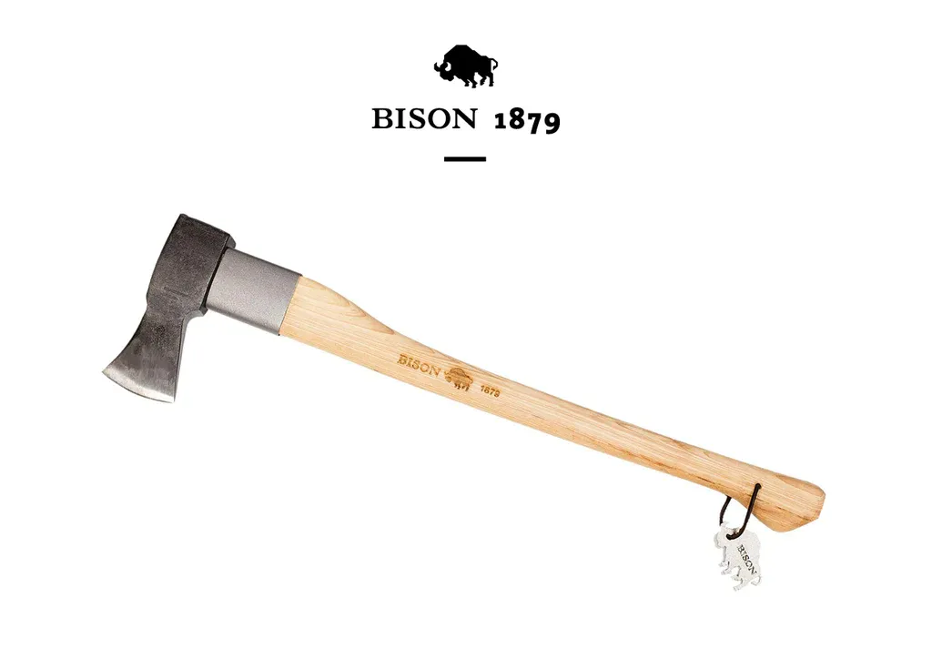 BISON Spaltaxt mit Stielschutzhülse 2.200 g