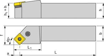 ISO-Klemmhalter PSSNR 2020 K 12 FORMAT
