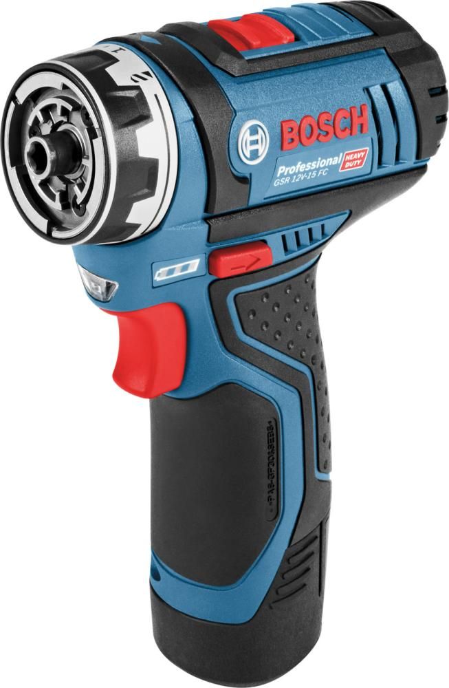 Akku-Bohrschrauber Set GSR 12V-15 FC Bosch 2x12,0 V 2,0 Ah Ladegerät GAL1230 L-Boxx