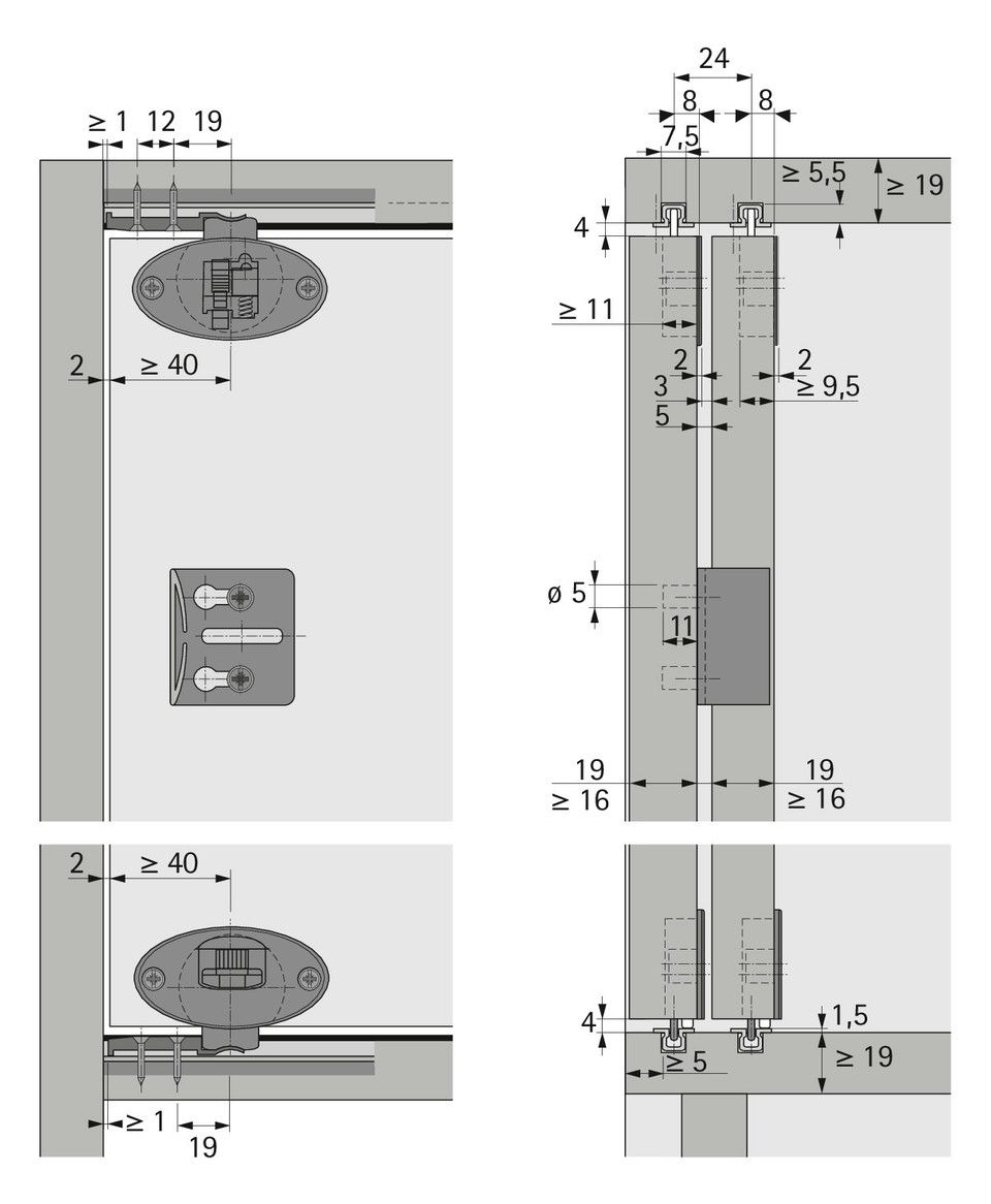 HETTICH Dämpfungssystem Silent System