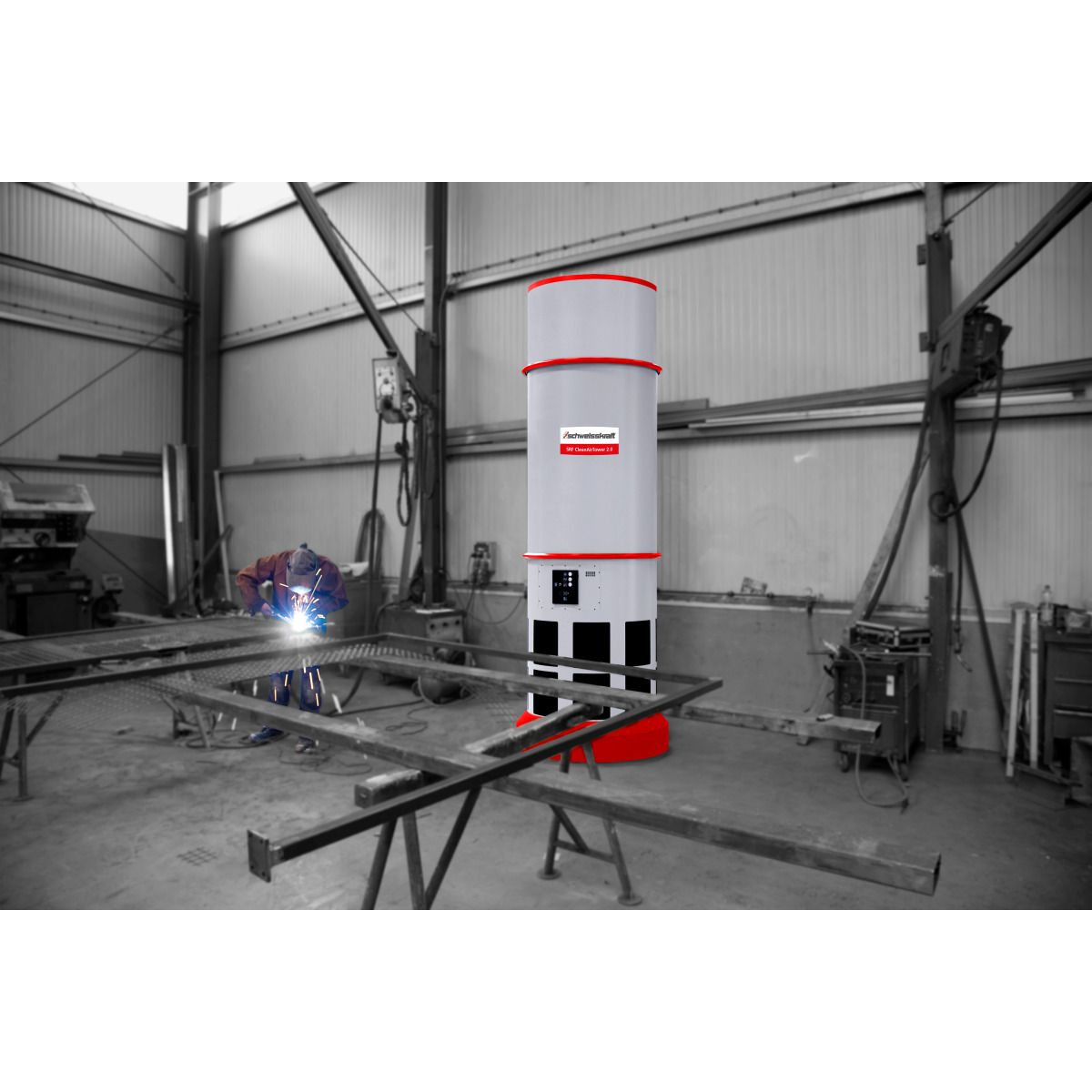 Raumlüftung Schweisskraft SRF CleanAirTower 2.0