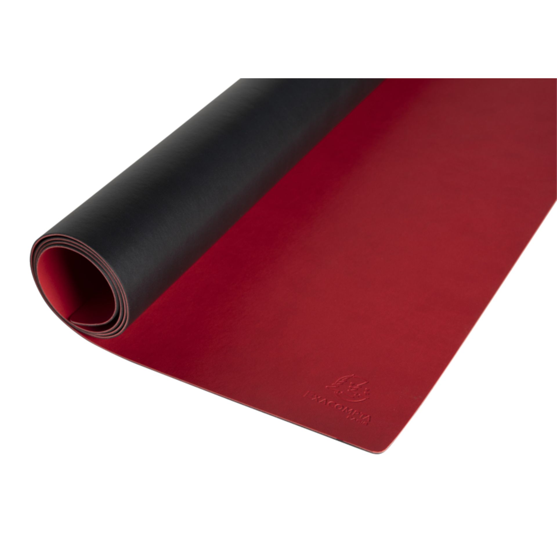 Schreibunterlage 40x80cm schwarz/rot