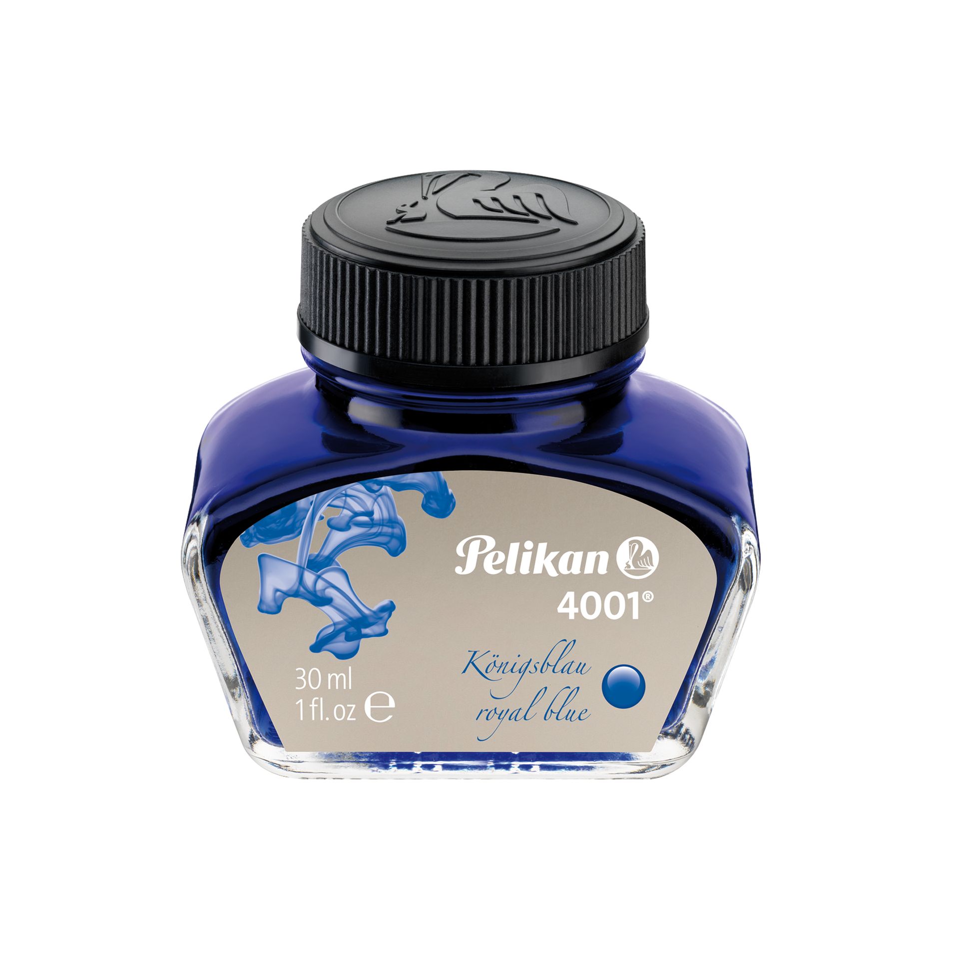 Tinte 4001 30ml Glas königsblau