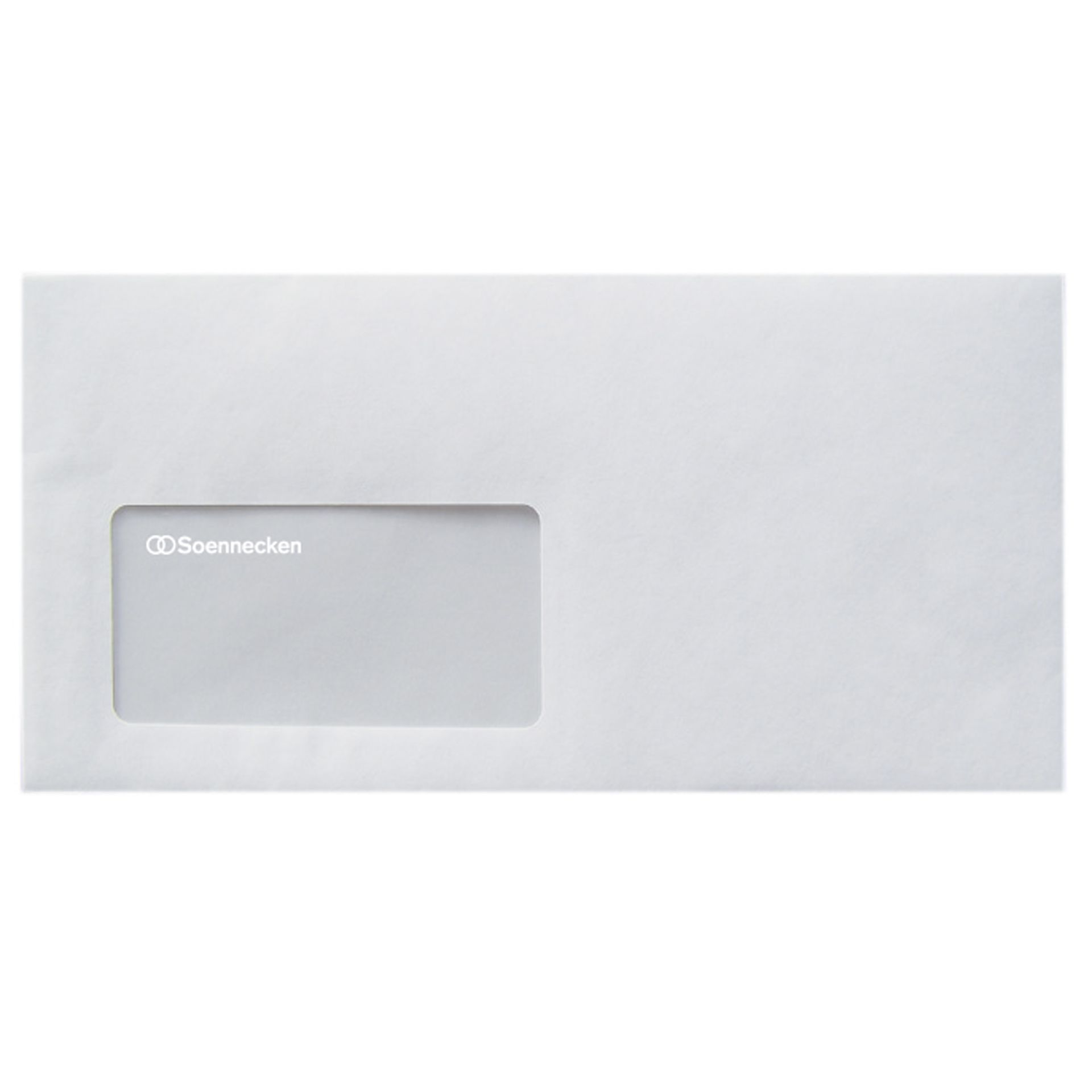Briefhülle DIN lang 80g mF hk hf weiß 1.000 St./Pack.