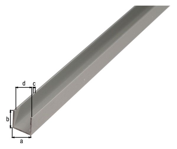 GAH Aluminium-U-Profil