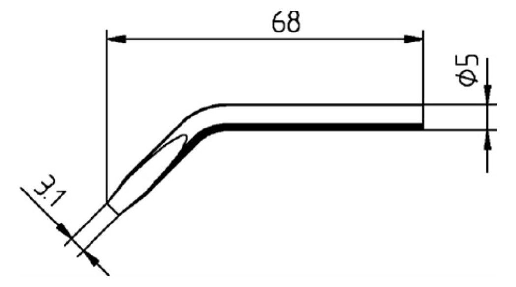 ERSA Dauerlötspitze, "032JD"