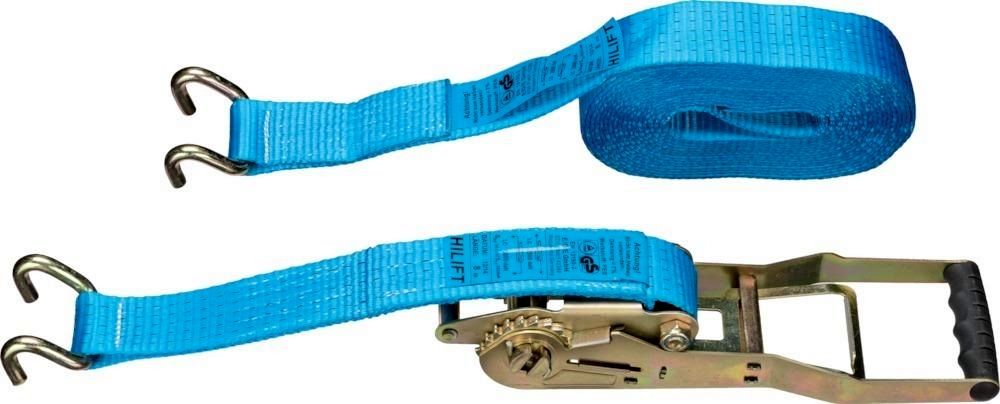 Langhebel-Zurrgurt 50mm 10m 5T U-Haken