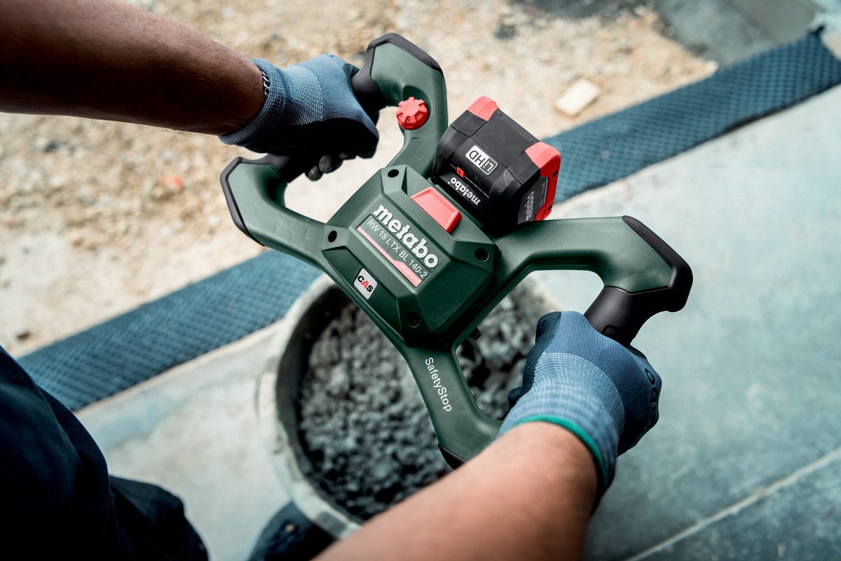 Akku-Ruehrwerk RW18 LTX BL 140-2 Metabo ohne Akku ohne Ladegerät Karton