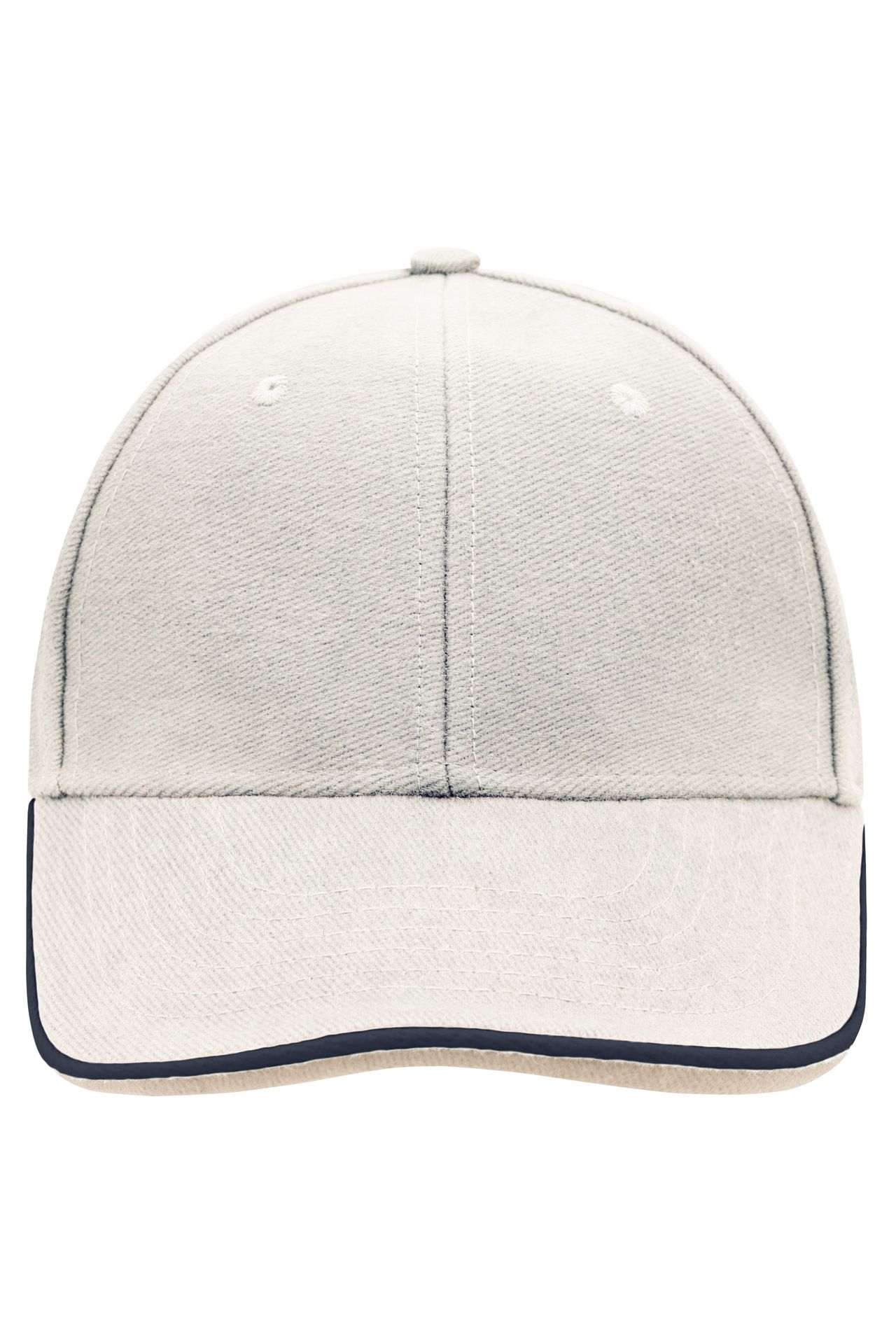 6 Panel Cap mit doppeltem Sandwich