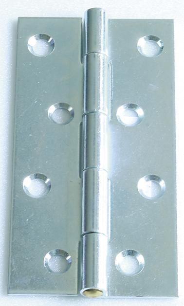DIN-Scharnier schmal 100X52 verz. VORMANN