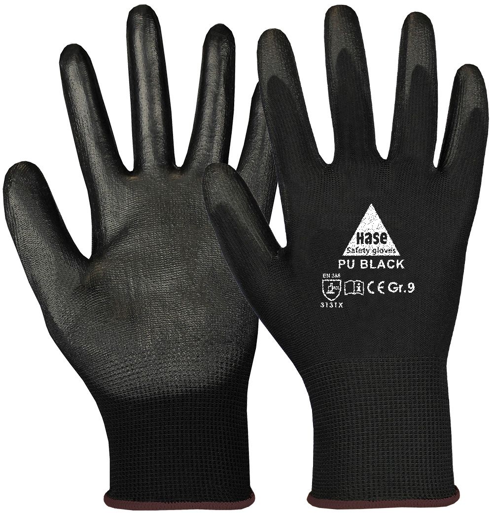 PU Black, Größe 8
