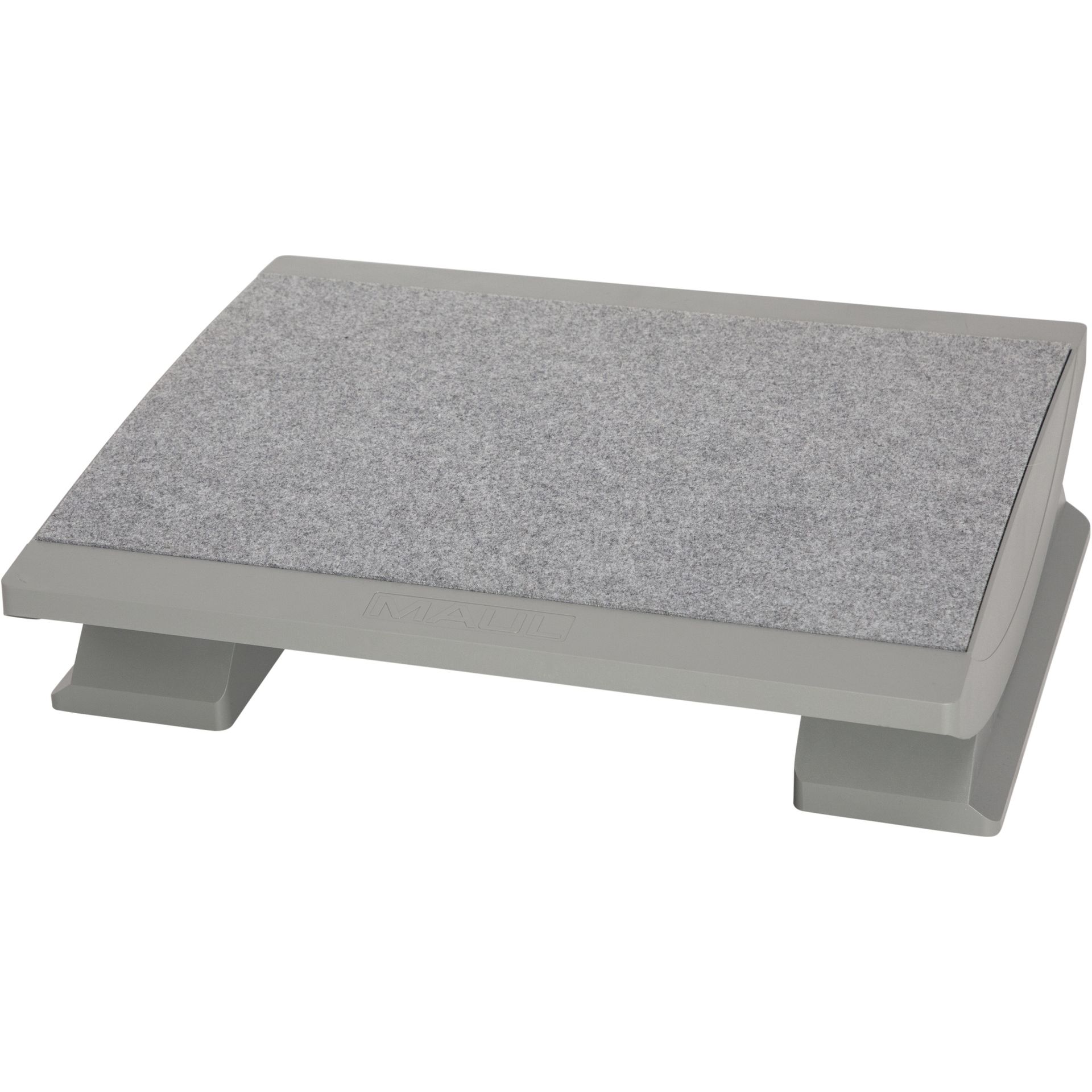 Fußstütze ergonomisch 45x39cm Kunststoff grau