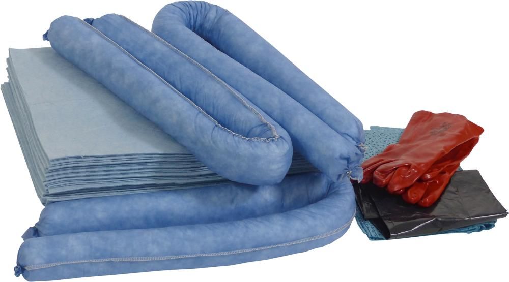 Öl-Notfallset, Tasche Inh. blau, Aufnahme 50L PP-Bindevlies hohe Aufnahmekapazität
