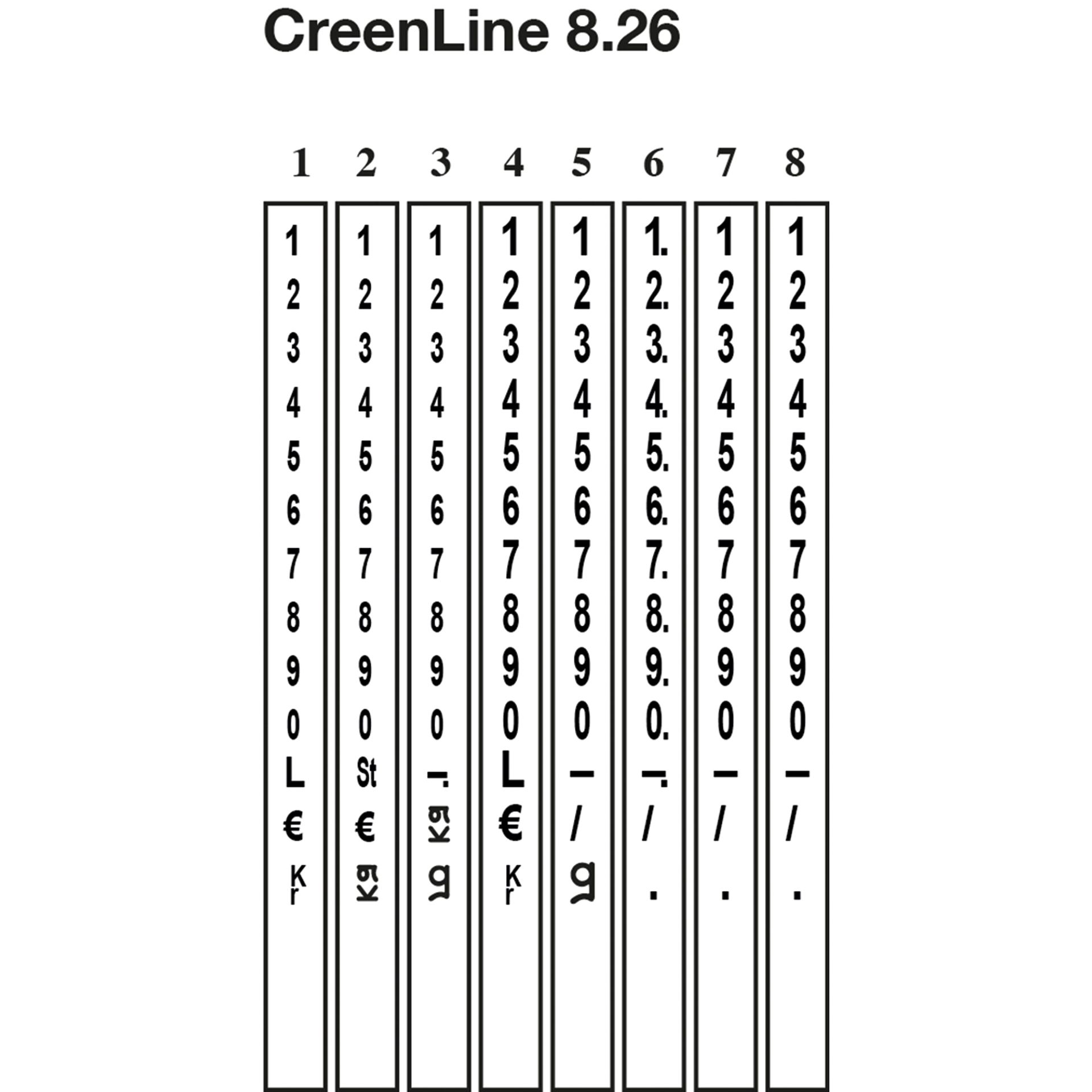 Preisauszeichner Set 8.26