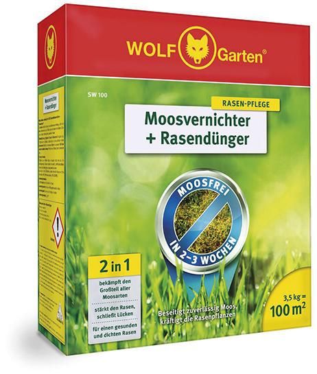 Moosvernichter + Rasendünger SW 100 3,5 kg