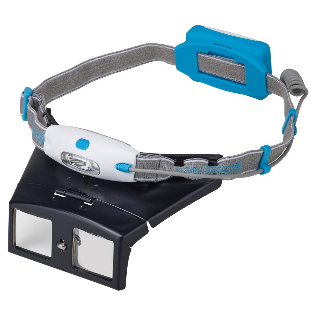 SCHWEIZER LED-Kopfbandlupe