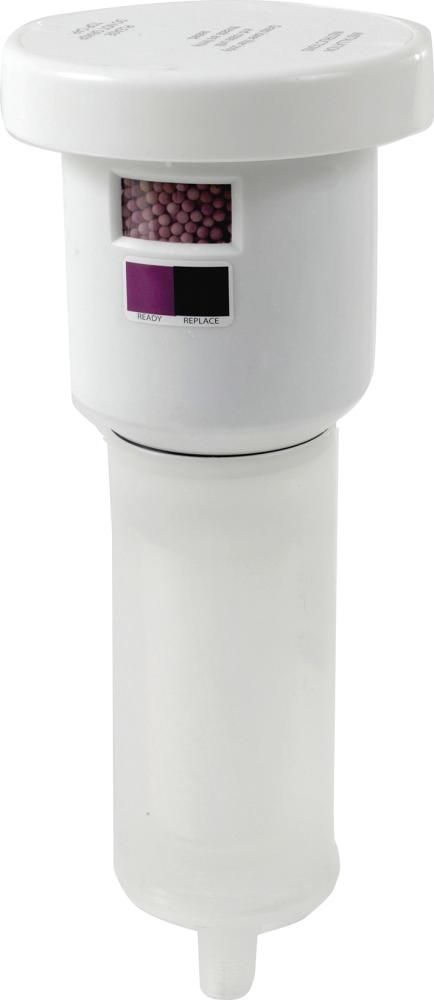 Aerosoldosen- Recyclingsystem Kohlefilterpatrone farbwechselnd