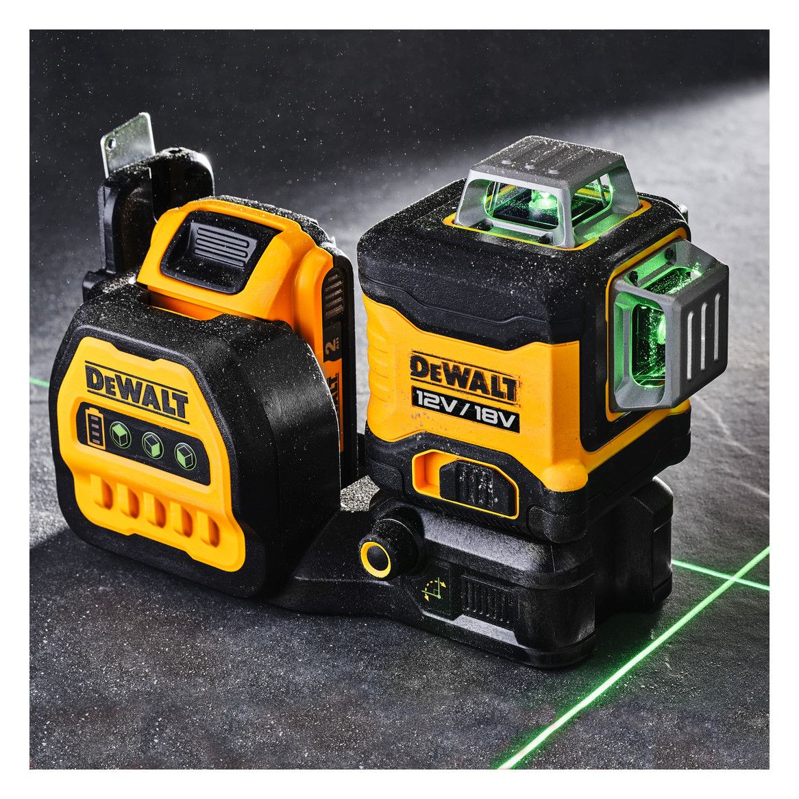 DeWALT Akku-Multilinienlaser, 3x360