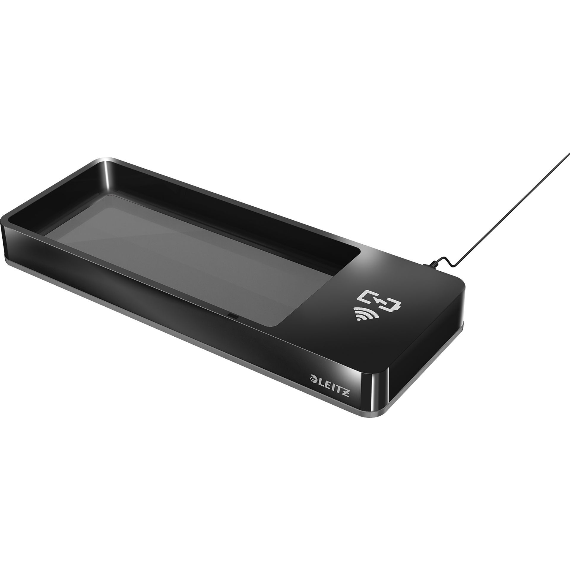Stifteschale Duo Colour Qi-Ladegerät schwarz