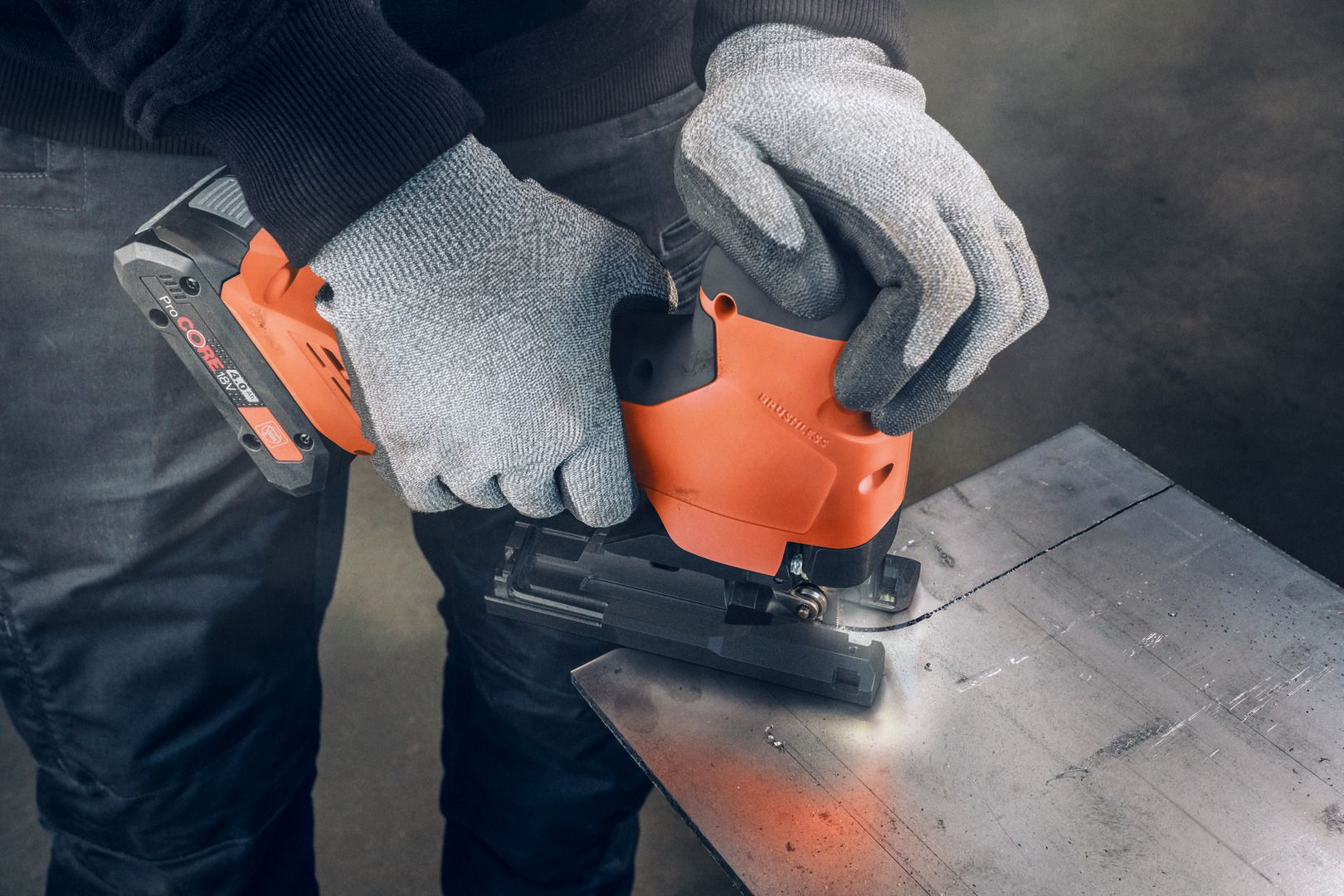 FEIN Akku-Stichsäge für Metall und Holz 26 mm Hub F-IRON Jig 26 AS