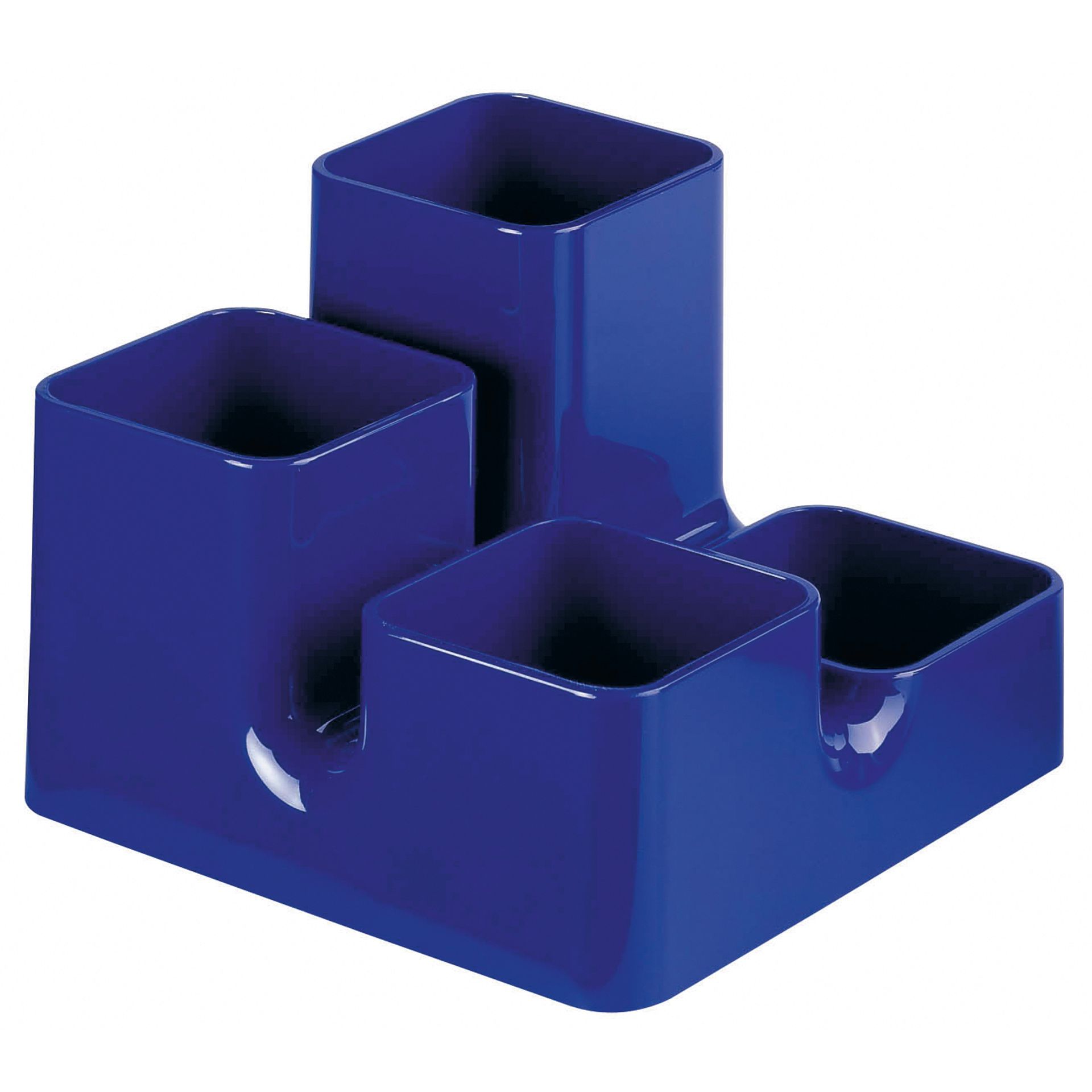 Mutiköcher Uni-Butler  13x9x13cm 4xFach royalbl