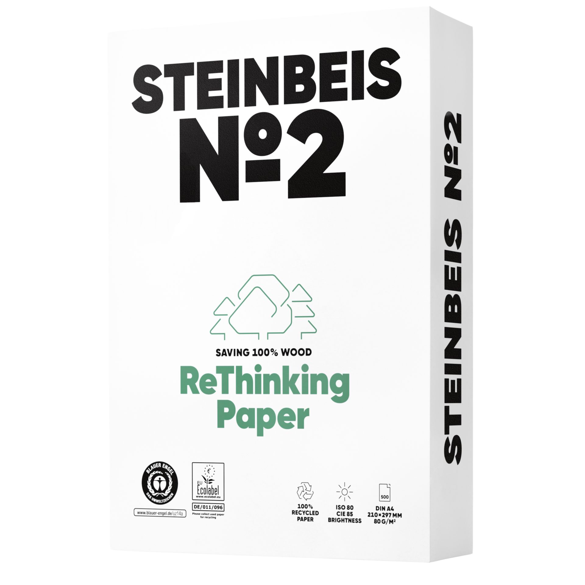 Kopierpapier No.2 ISO 80 A4 500Bl.