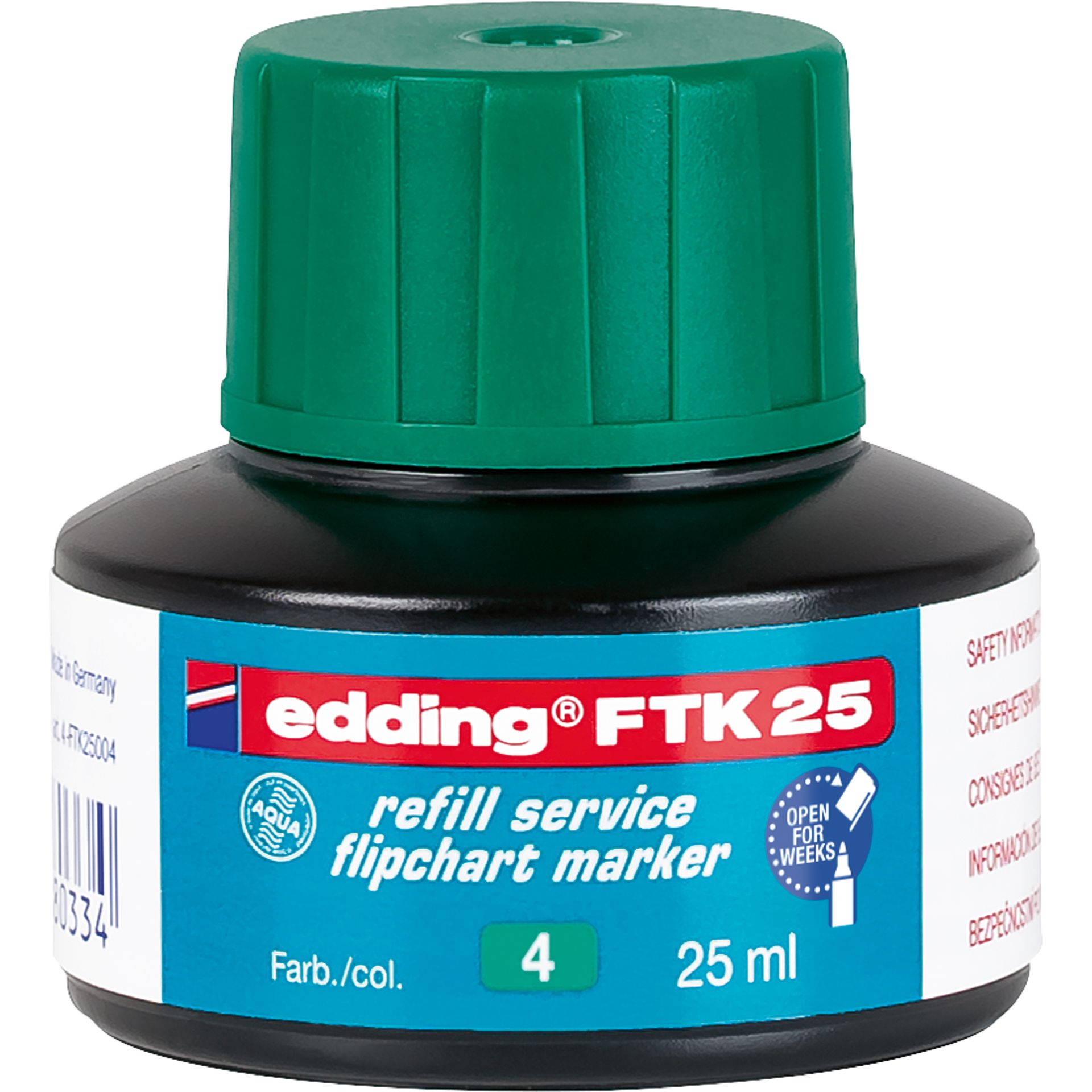 Nachfülltusche 25ml grün