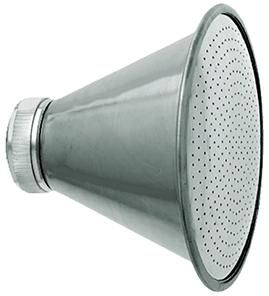 GEKA plus Brausekopf AG G3/4 Edelstahl kon. 103mm-Platine