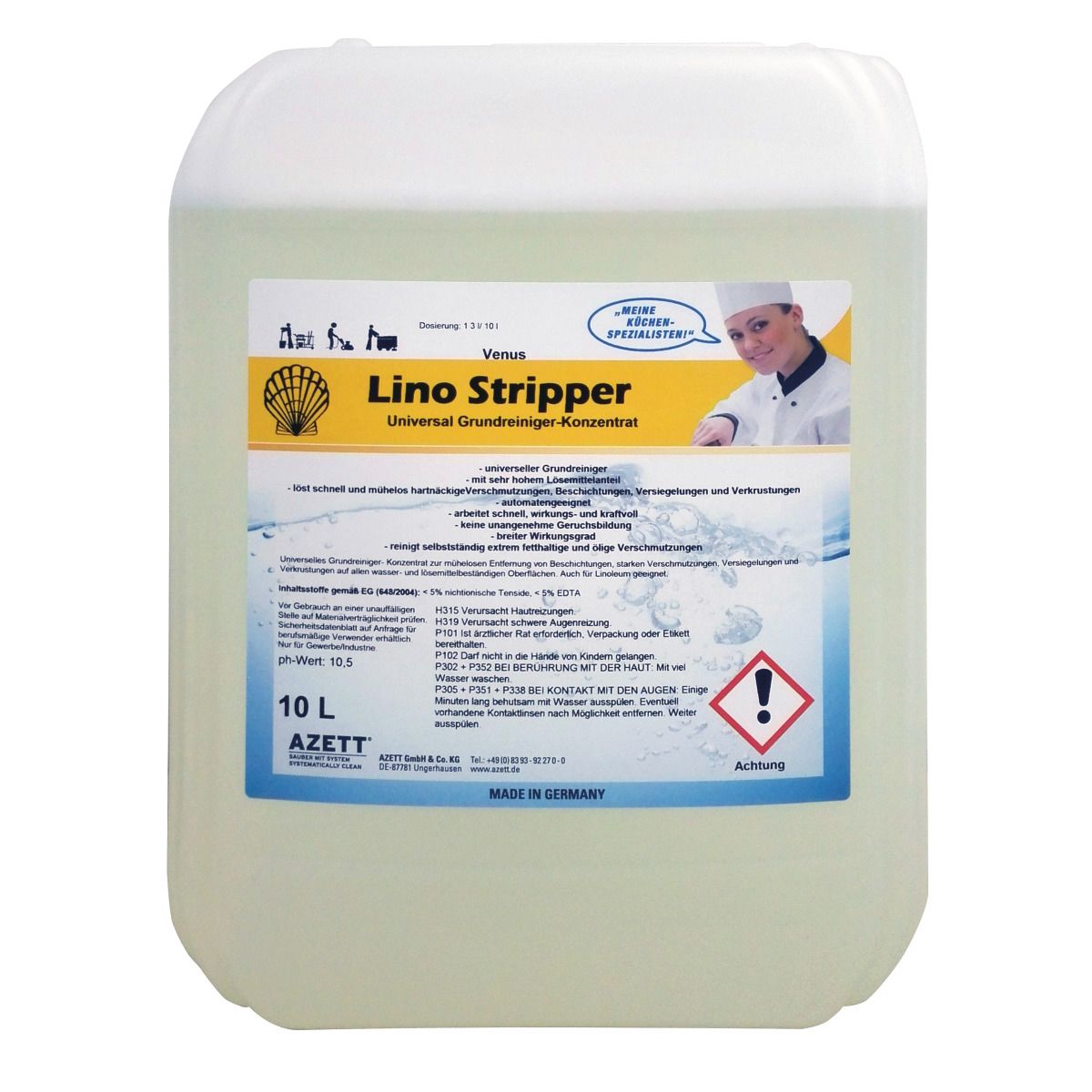 Reinigungsmittel alkalisch Cleancraft BR-A 10l