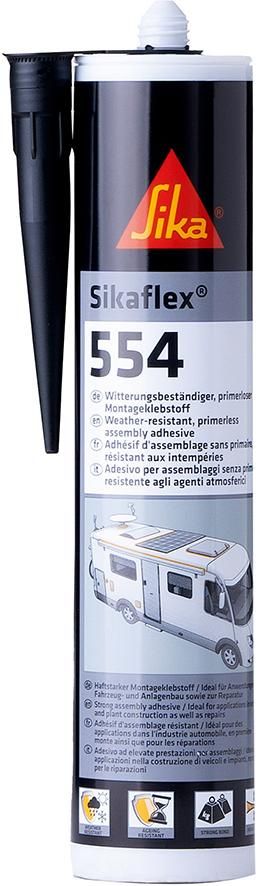 Sikaflex-554 300 ml Kartusche schwarz