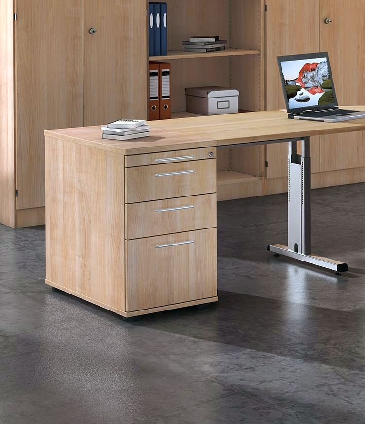 Standcontainer Nussbaum 4 Schübe